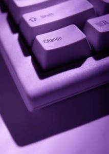 Keyboard image of "Change"